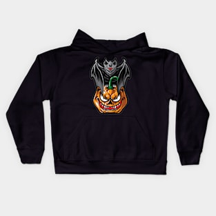 halloween pumpkin - v1 Kids Hoodie